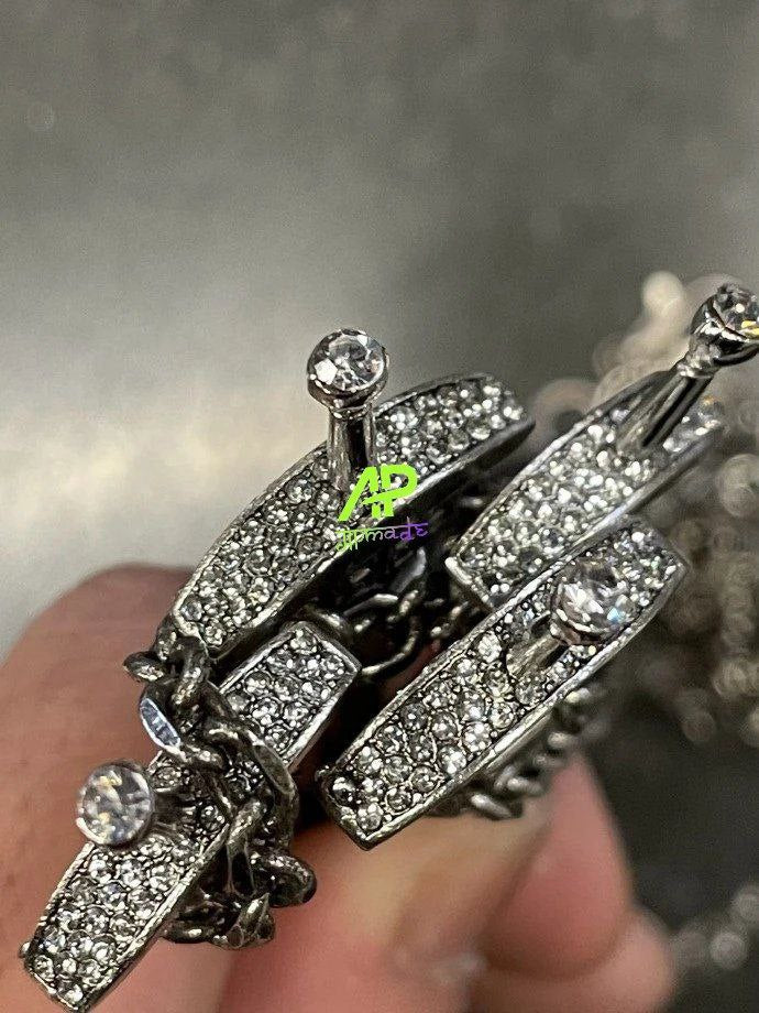 Balenciaga Goth Snake Necklace