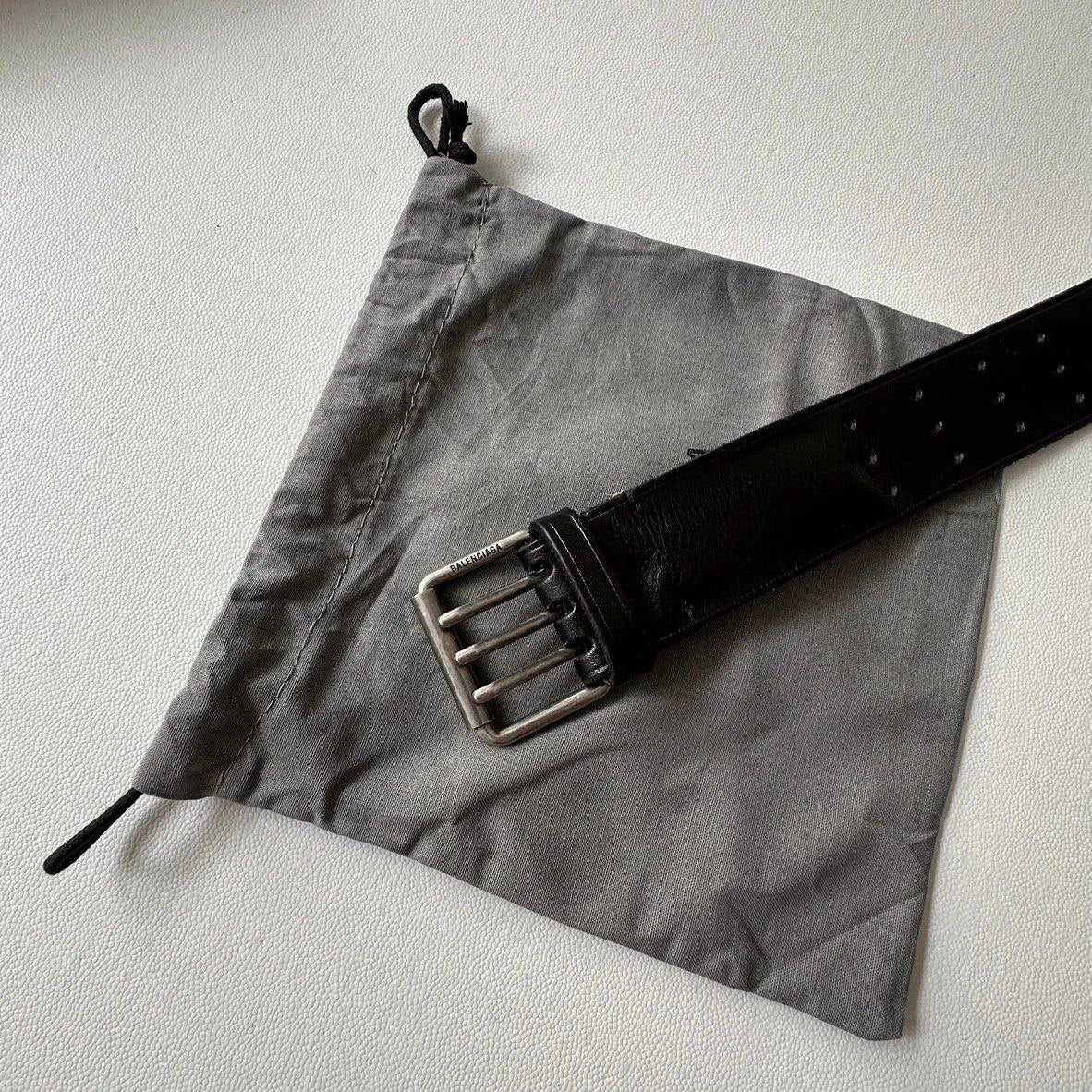 Balenciaga 24FW Three-Hole Belt