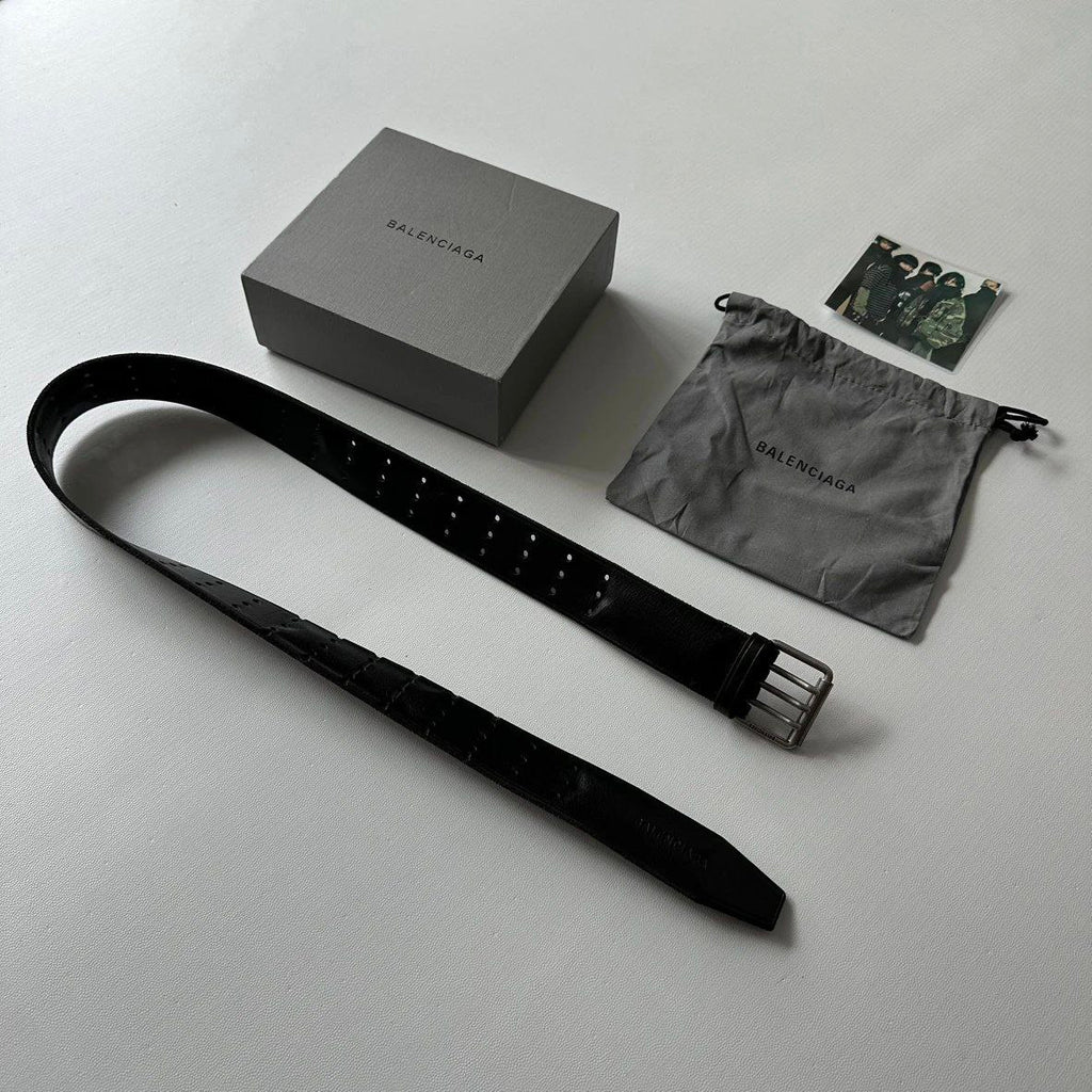 Balenciaga 24FW Three-Hole Belt
