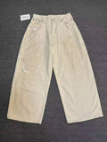 Acne Studios 1981M White Ink Baggy Jeans