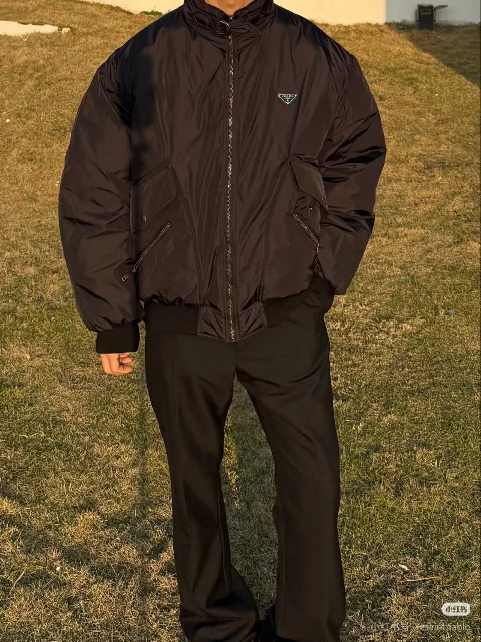 Prada Medium-Weight Re-Nylon Down Jacket