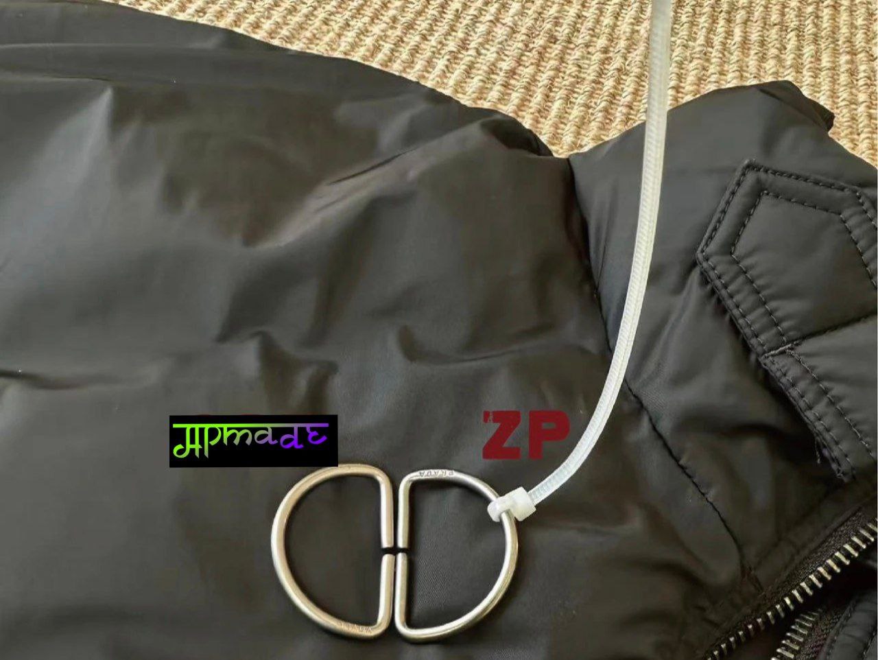 Prada Medium-Weight Re-Nylon Down Jacket