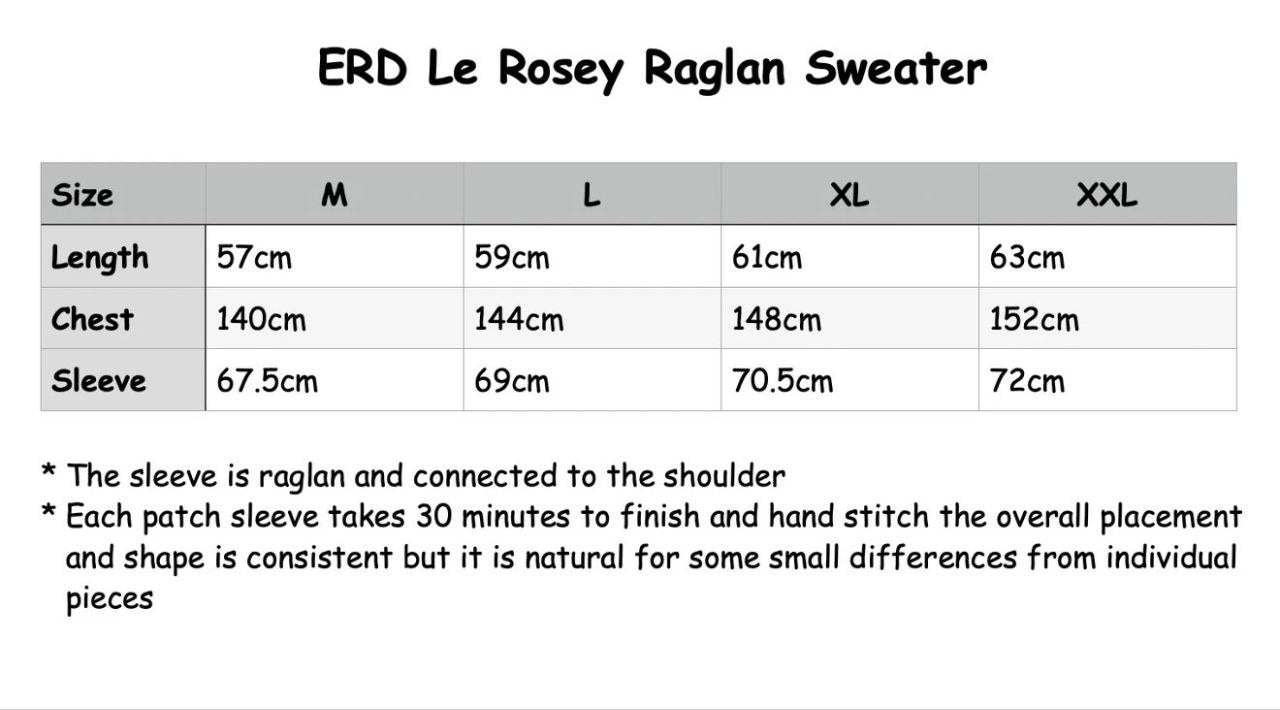 ERD 24FW Le Roesy Jersey Oversized Sweatshirt