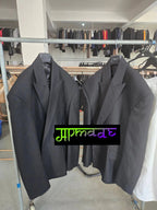 Balenciaga 25SS Shanghai Show Series Buttonless Wool Suit Trousers