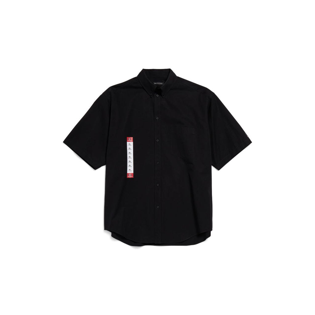 Balenciaga Workwear Half-Sleeve Shirt