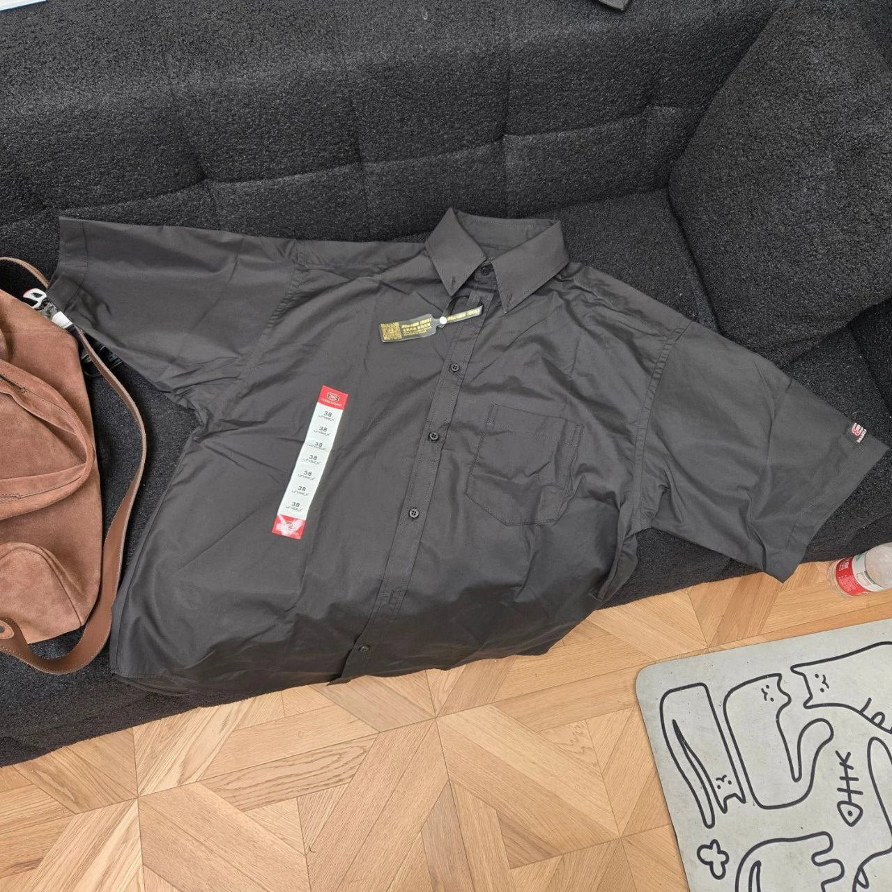 Balenciaga Workwear Half-Sleeve Shirt