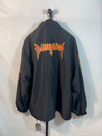 Balenciaga Flame Trench Zip-Up Jacket