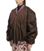 Prada AW21 Re-Nylon Knit Padded Bomber