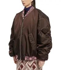 Prada AW21 Re-Nylon Knit Padded Bomber