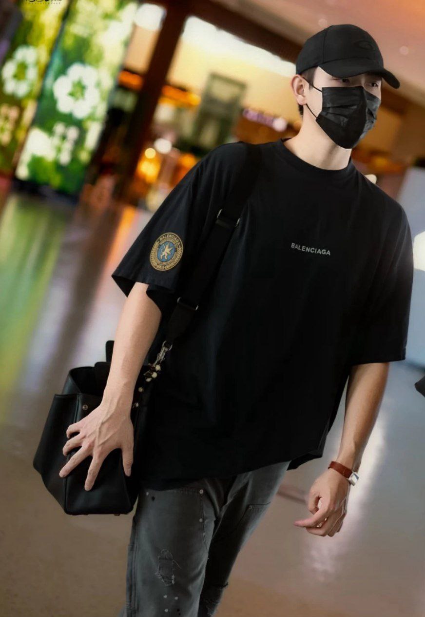 Balenciaga Patches Embroidery T-Shirt