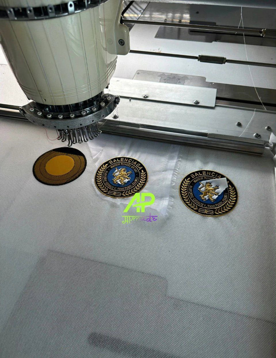 Balenciaga Patches Embroidery T-Shirt