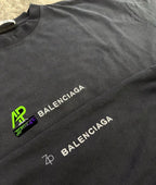 Balenciaga Patches Embroidery T-Shirt
