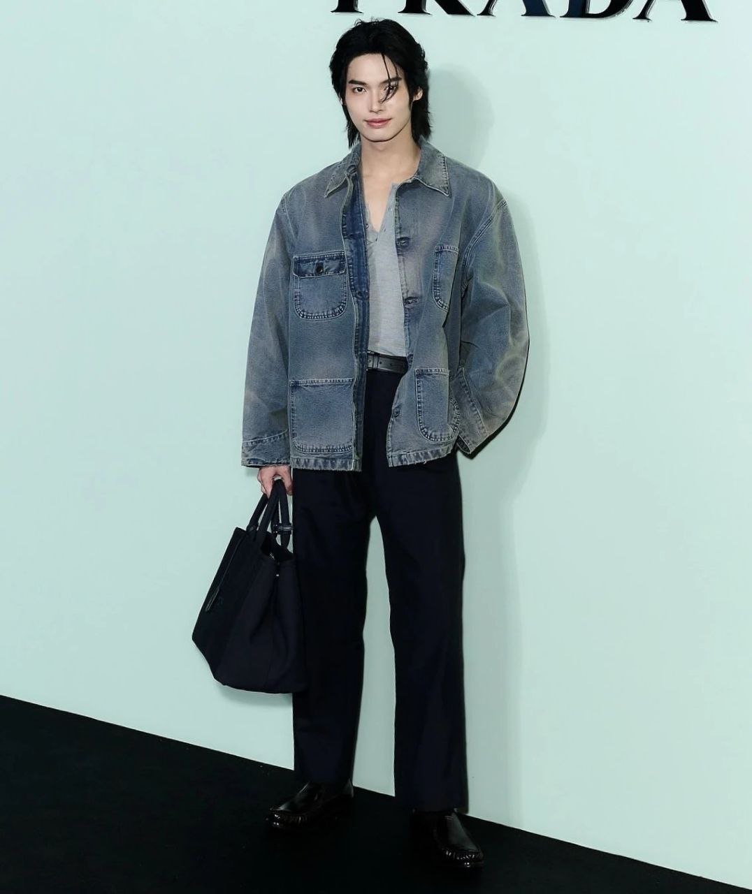 Prada Denim Workwear Jacket