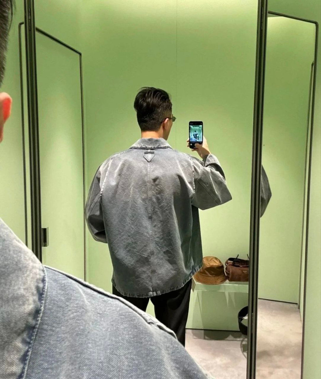 Prada Denim Workwear Jacket