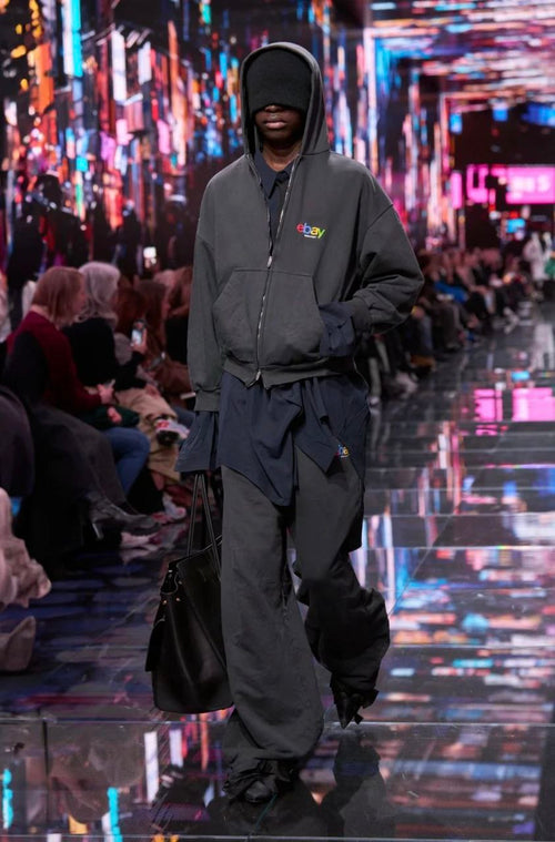 Balenciaga eBay Zip-Up Hoodie