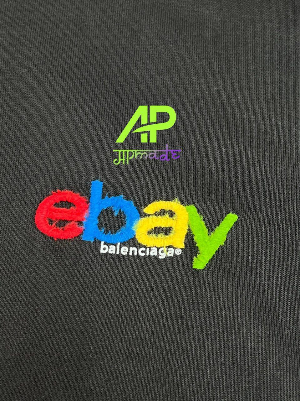 Balenciaga eBay Zip-Up Hoodie