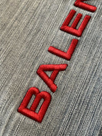 Balenciaga Blue Denim Jeans with Logo