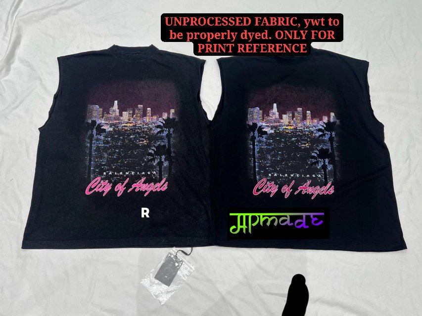 Balenciaga City of Angels Sleeveless T-Shirt