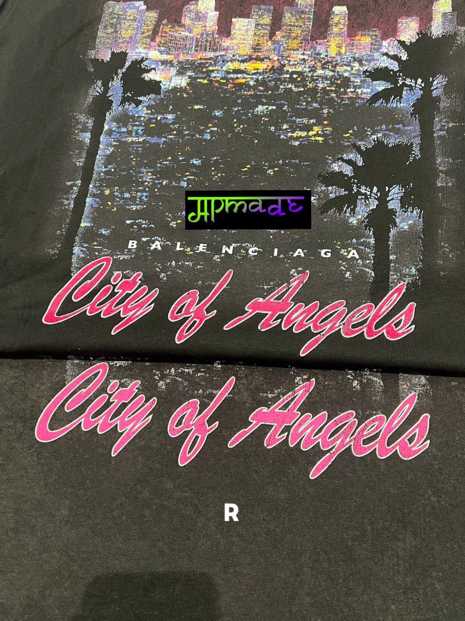 Balenciaga City of Angels Sleeveless T-Shirt