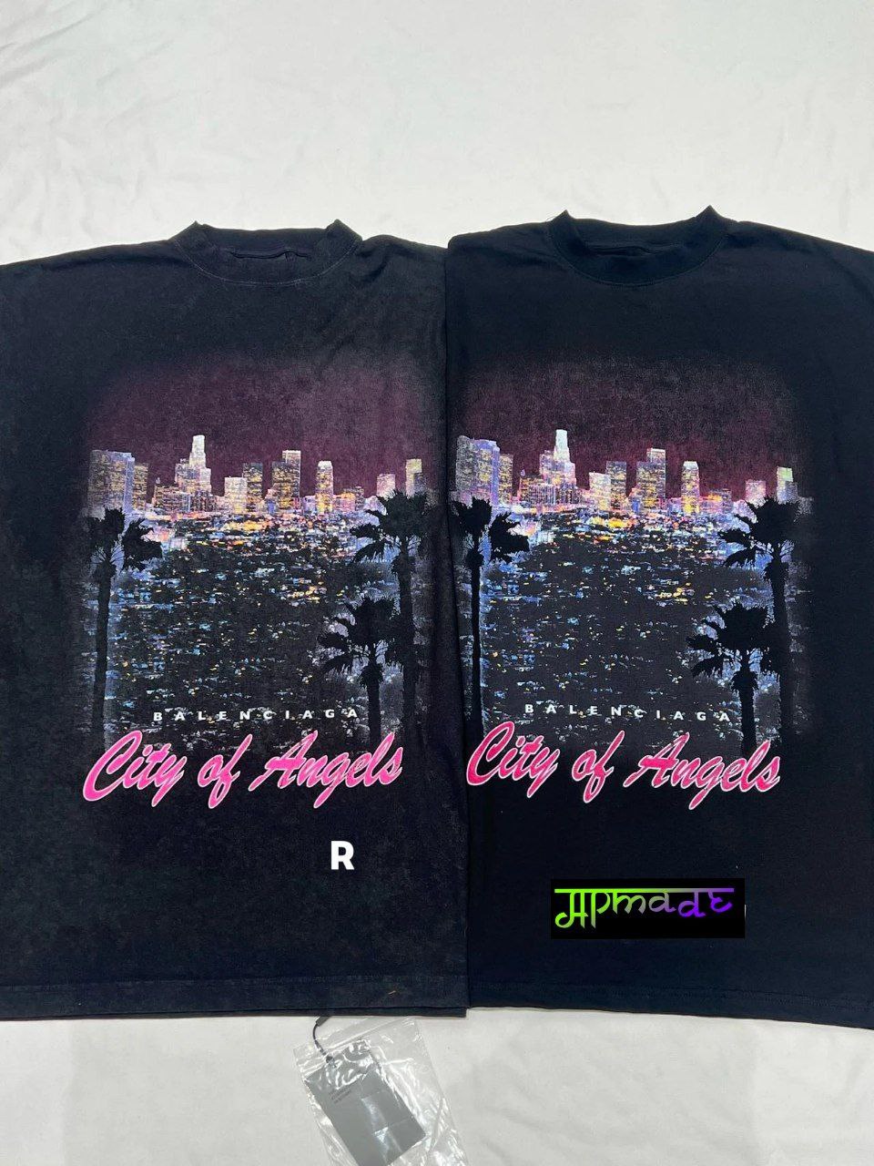Balenciaga City of Angels Sleeveless T-Shirt