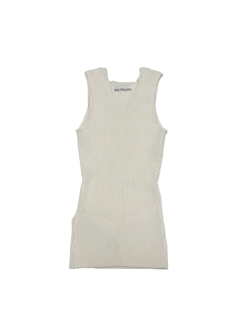 Balenciaga Ribbed Tank Top