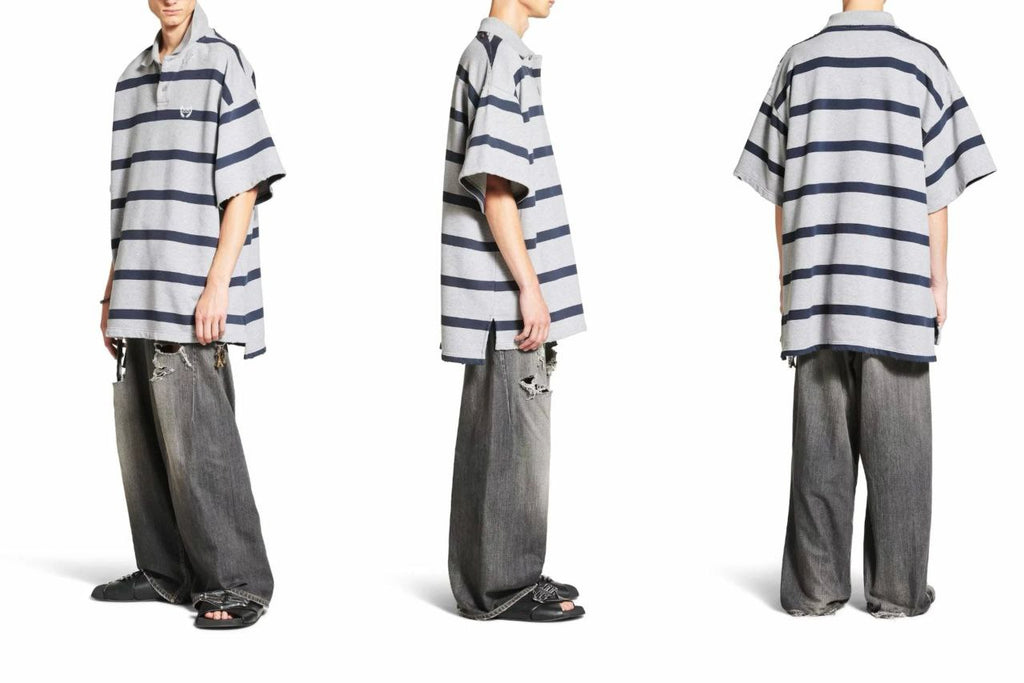 Balenciaga Loose Polo T-Shirt