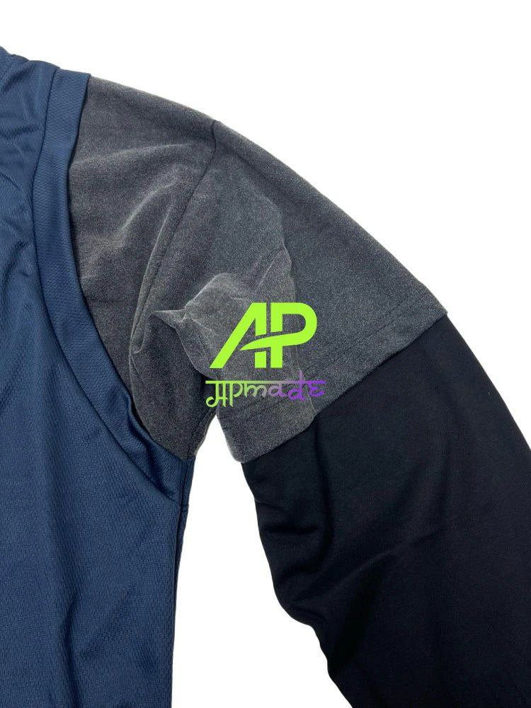 Balenciaga × Under Armour Longsleeve Layered Jersey T-Shirt