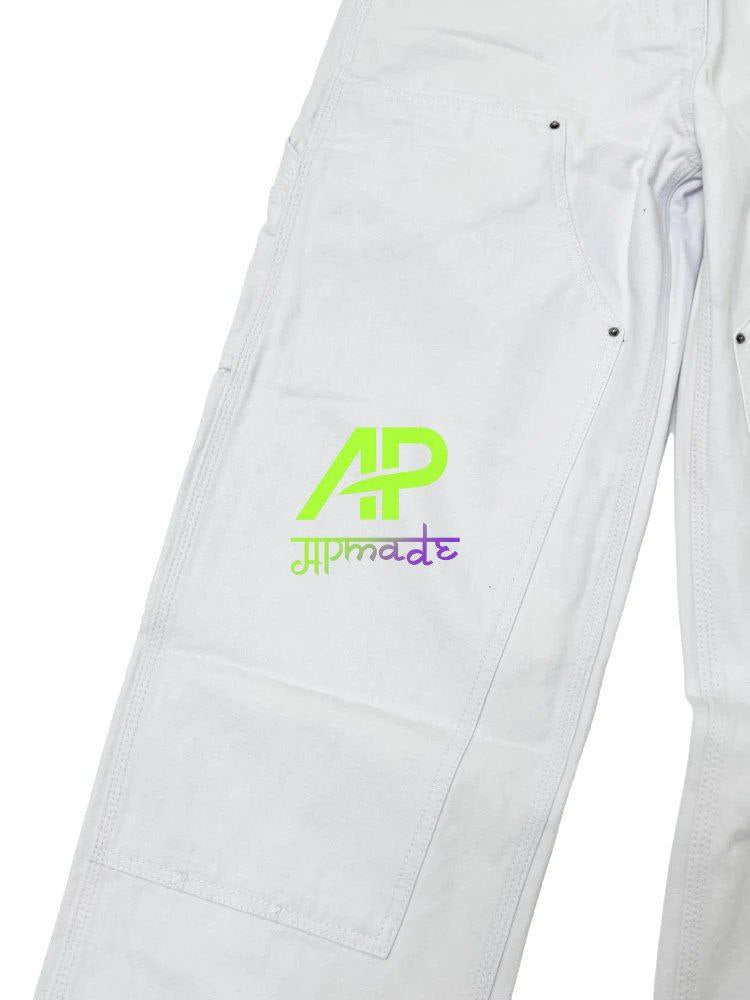 Prada Vintage-Wash Canvas Carpenter Trousers