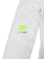 Prada Vintage-Wash Canvas Carpenter Trousers