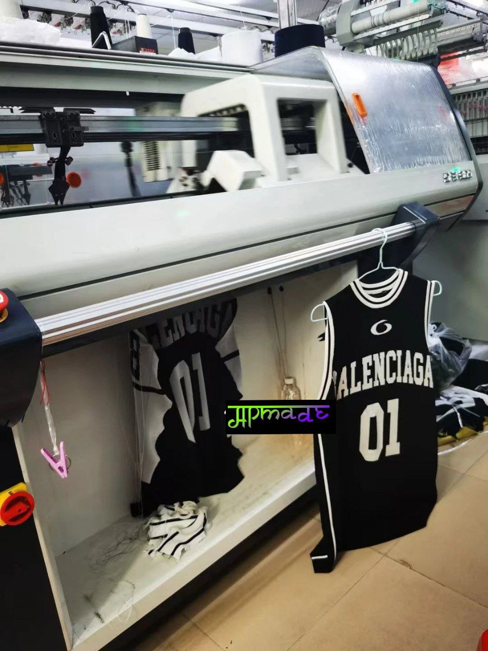 Balenciaga Basketball Mesh Jersey