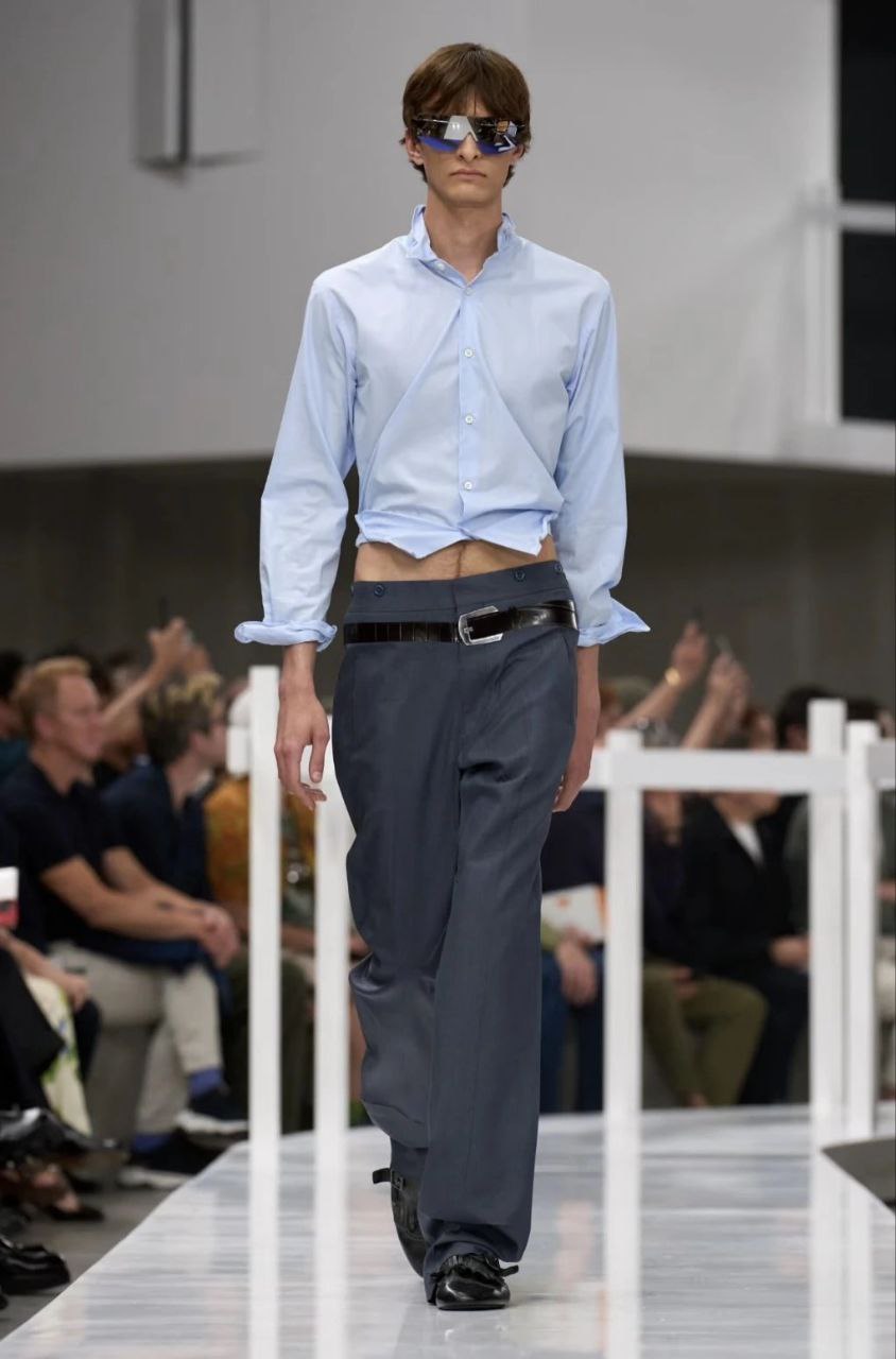 Prada Runway Cotton Shirt