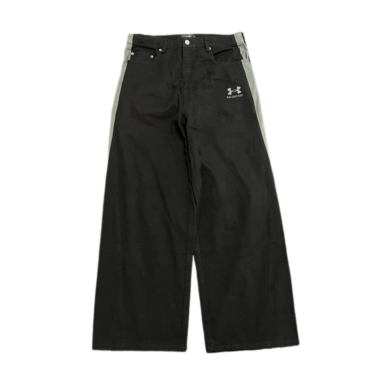 Balenciaga × Under Armour Embroidered Denim Jeans