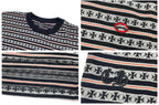 Chrome Hearts Script Logo Stripe T-Shirt
