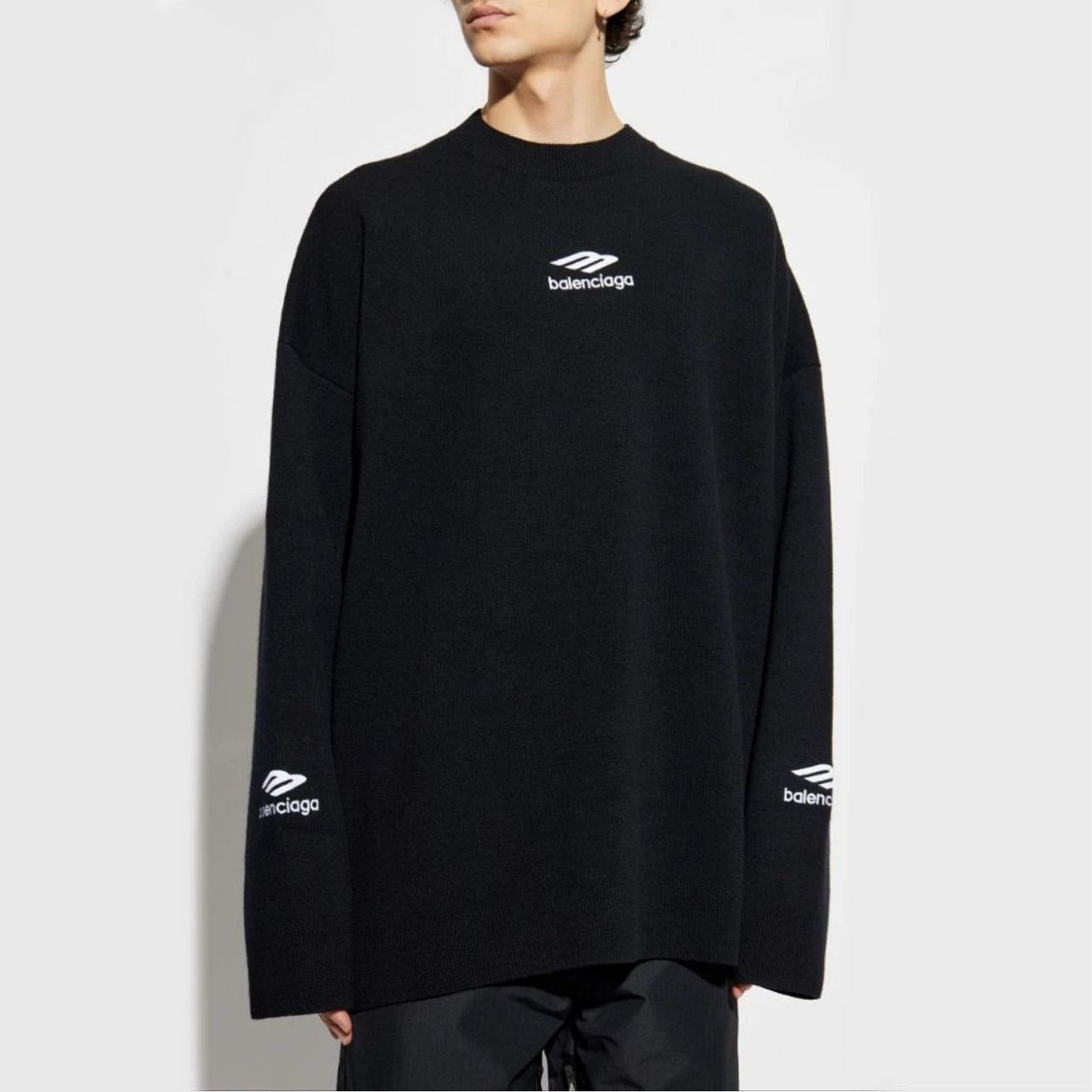 Balenciaga Skiwear Wool Sweatshirt