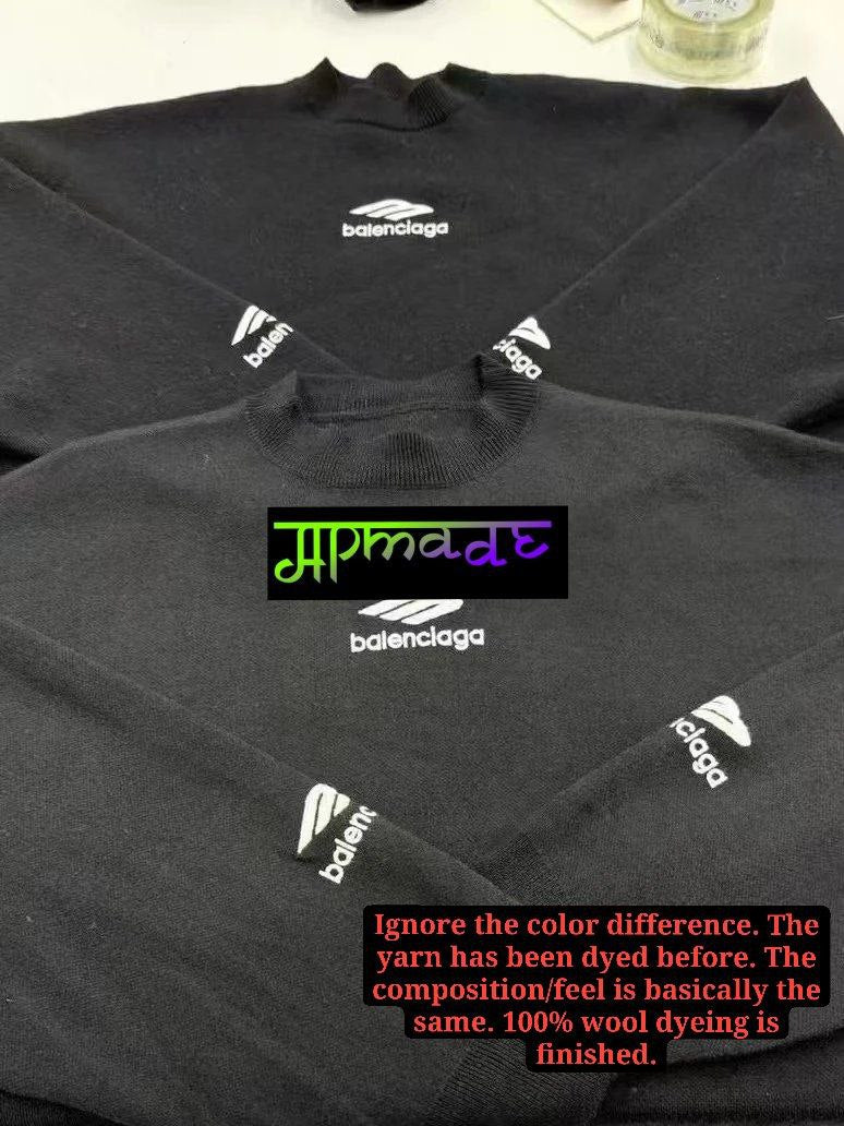 Balenciaga Skiwear Wool Sweatshirt