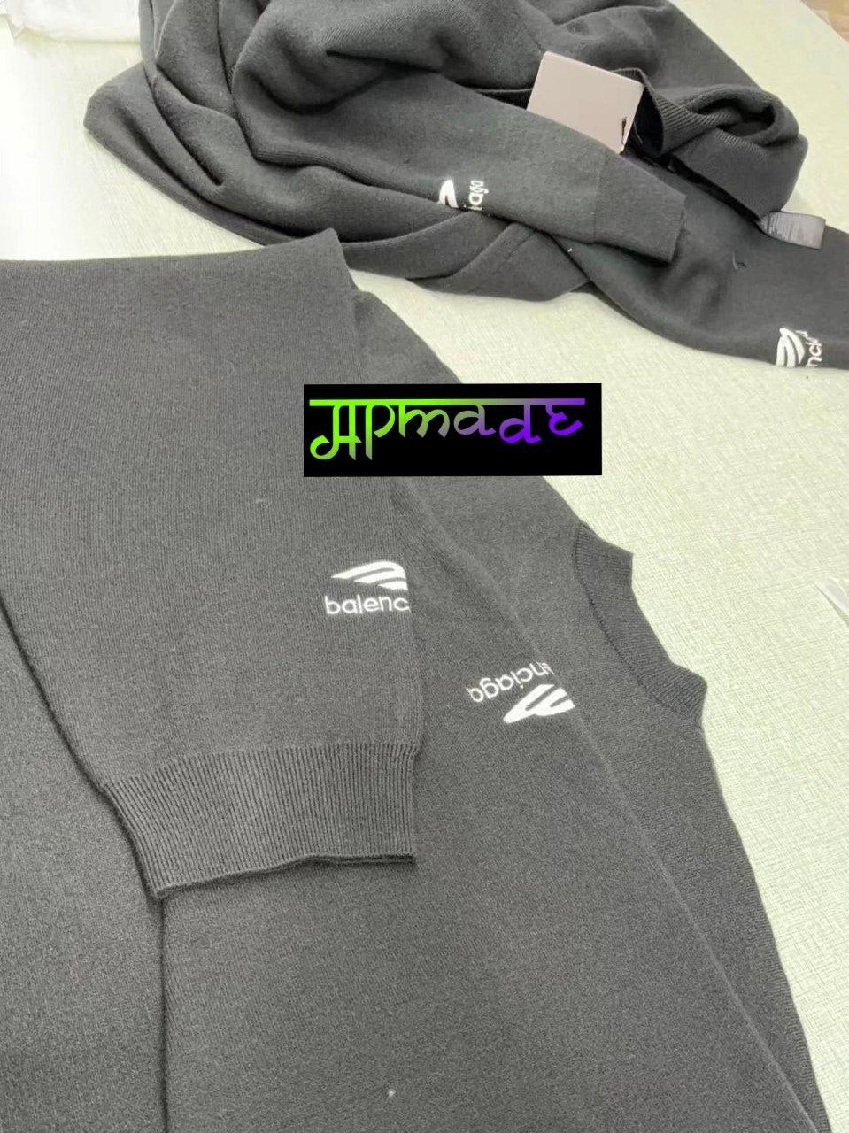 Balenciaga Skiwear Wool Sweatshirt