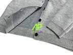 Miu Miu Wool & Nylon Knit Cardigan
