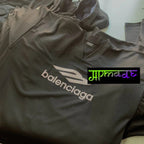 Balenciaga 3B Sports Icon Ski Long Sleeve V-Neck T-Shirt
