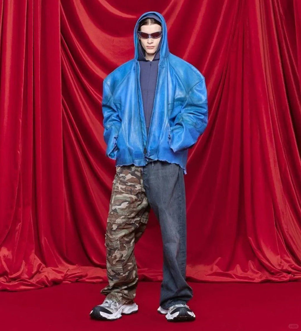 Balenciaga Camo Hybrid Pants / Jeans