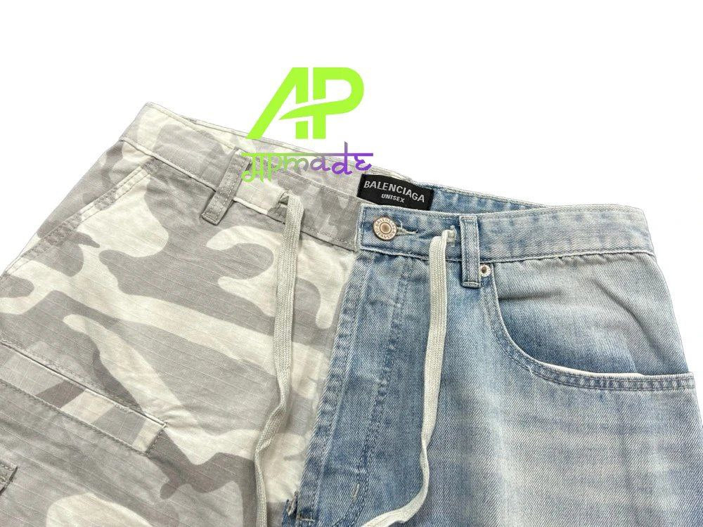 Balenciaga Camo Hybrid Pants / Jeans