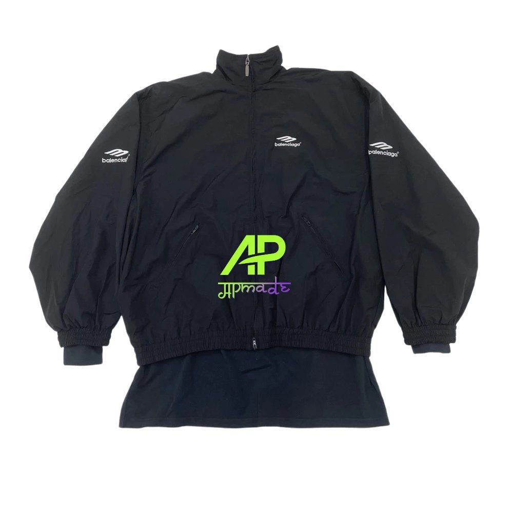 Balenciaga 3B Sports Icon Layered Tracksuit Jacket