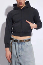 Balenciaga Garde-Robe Zip-Up Hoodie