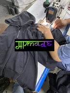 Balenciaga Garde-Robe Zip-Up Hoodie