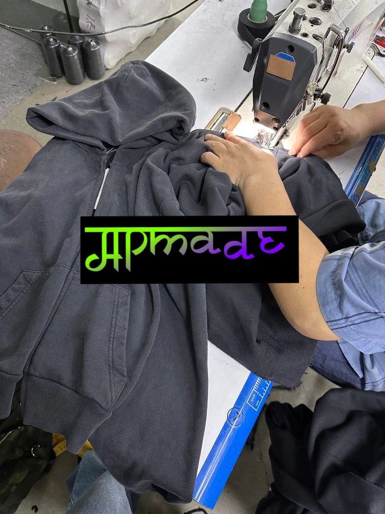 Balenciaga Garde-Robe Zip-Up Hoodie