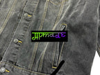 Balenciaga 24SS DIY Metal Art Graffiti Denim Jacket