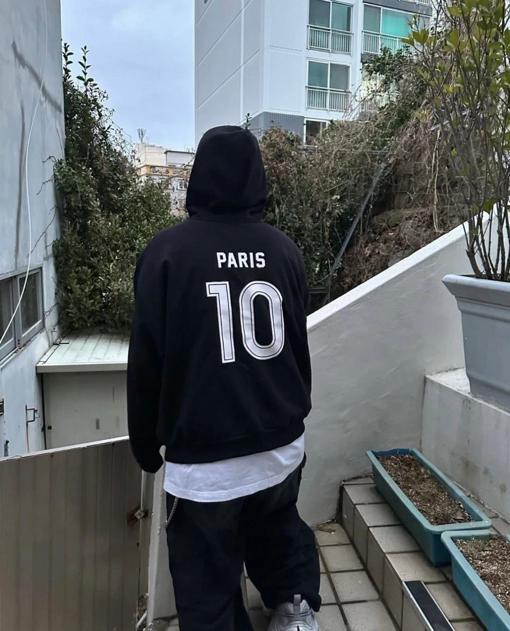 Balenciaga “2024 Soccer” Zip-Up Hoodie