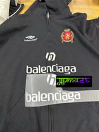 Balenciaga “2024 Soccer” Zip-Up Hoodie