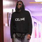 Celine Knitted Logo Hoodie