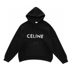 Celine Knitted Logo Hoodie