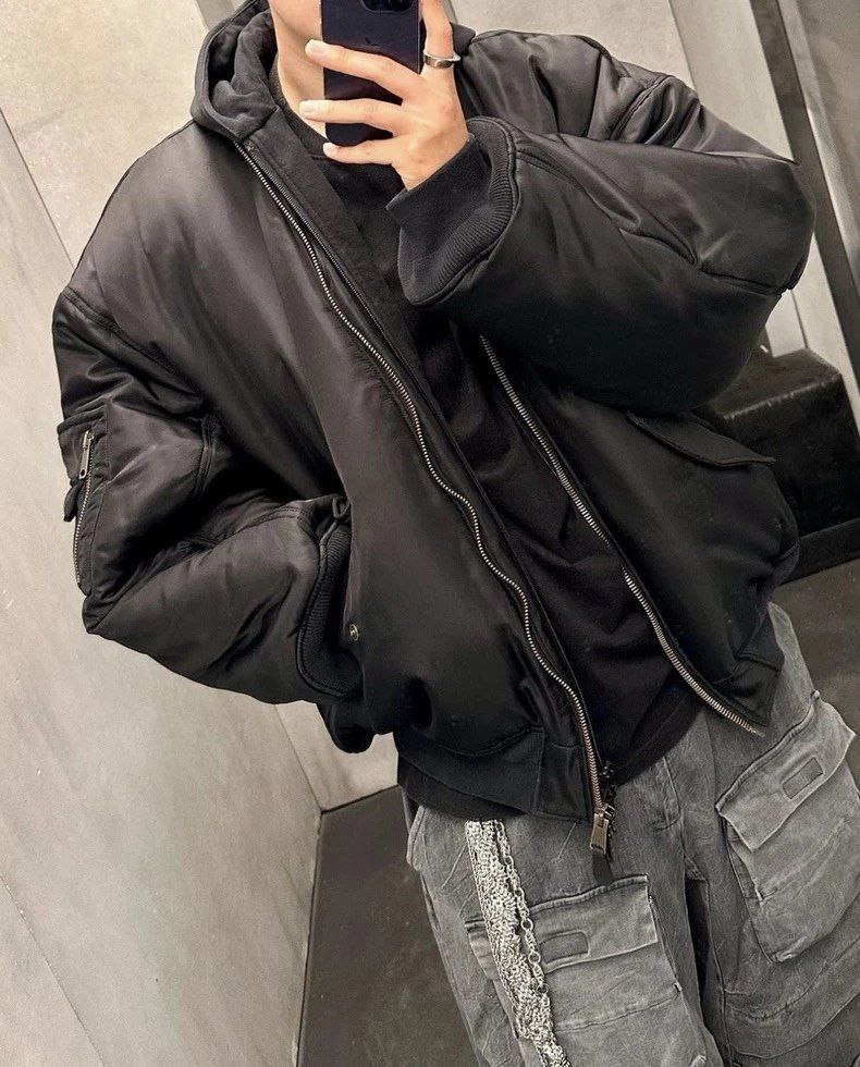 Balenciaga Paris All In Bomber Jacket